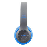 Audífonos Headphone Wireless Modelo P47 Color Azul