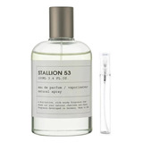 Stallion 53 Eau De Parfum 10ml Muestra (santal33)