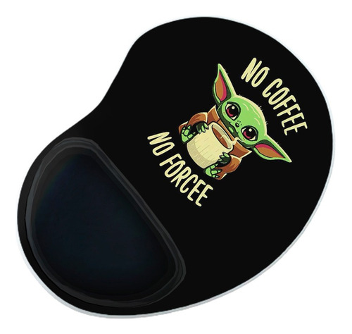 Mouse Pad Ergonomico No Coffee No Forcee Personalizado Geek