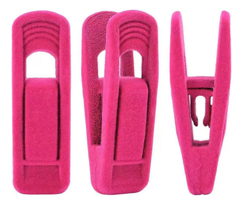 10 Pcs Para Abrigos, Perchas De Terciopelo, Clips, Perchas 1