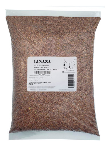 Linaza Canadiense 3 Kg Semilla De 1a Lino Flax Seed