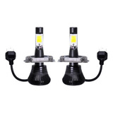 H4 Hs1 Led Bombillas Para Faros De Motocicleta Cob Strobe