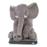 Almofada Travesseiro Elefante Pelúcia Gigante Super Macio