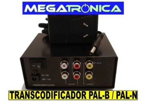 Transcodificador De Norma Pal-b / Pal-n Con Audio Stereo