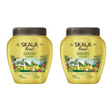 Creme Skala 1kg Banana E Bacuri-kit C/2un