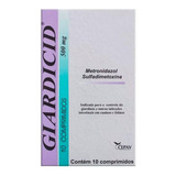 Giardicid 500mg - 10 Comprimidos