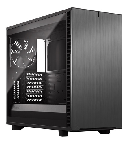 Gabinete Fractal Design Define 7 Vidrio Templado Gris !!