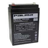 Bateria Recargable 12v/2.6ah Palma Terminal F1 Pm 2.6-12