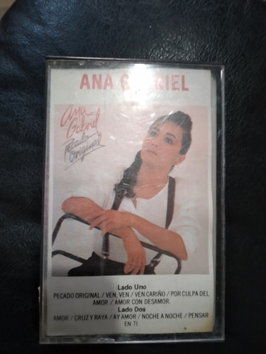 Cassette De Ana Gabriel -  Pecado Original Cbs (230