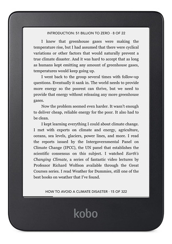 Ereader Kobo Clara 2e Glare-free 6 Hd Touchscreen 