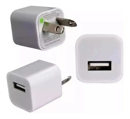 Adaptador Cargador Usb Pared 220v 1 Amp P/celular