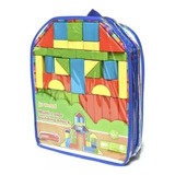 Juguete Montessori Mochila Bloques De Madera Didáctico 