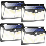 Luces Solares Al Aire Libre 208 Led/3 Modos, Sensor De Mov
