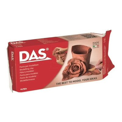 Masa Cerámica DAS Terracota Fría 500g Secado al Aire Modelar | MercadoLibre