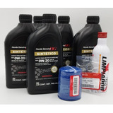 5pack Cambio De Aceite Honda Con Limpiador Inyectores Honda