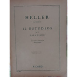 Heller - 12 Estudios Para Piano Op. 47