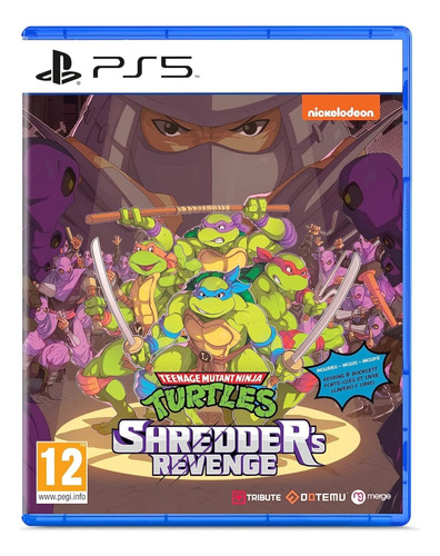Teenage Mutant Ninja Turtles Shredder's Revenge Eu Vers. Ps5