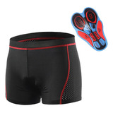 Homens Ciclismo Roupa Interior Shorts Respirável Gel Acolch