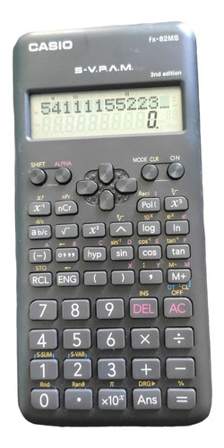 Calculadora Casio Cientifica Fx-82ms 240 Funções Engenharia 