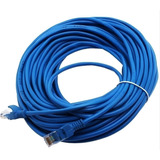 Cable Red Largo Utp 20 Metros Cat 5e Patchcord Rj45 Internet