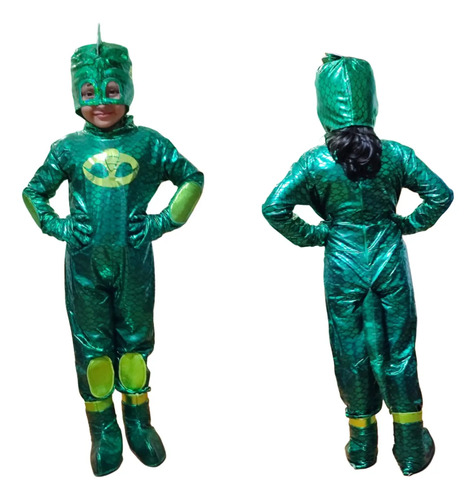 Disfraz Heroes Niños Pijamas Lagarto.