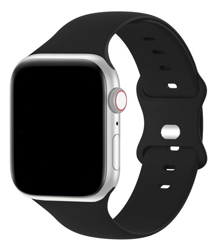 Pack Correa De Silicona + Mica Protectora Para Apple Watch