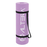 Tapete Yoga Mat Fitnes Ejercicio Antideslizante Grosor 1.4cm Color Morado