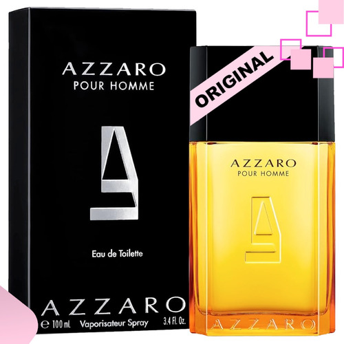 Perfume Azzaro Pour Homme Edt 100ml Masculino Original Lacrado