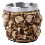 Tazas Viking 3d De Acero Inoxidable Con Forma De Calavera Pa