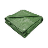 Lona Multiusos Impermeable Verde 6x10mt