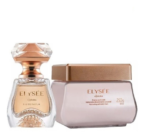 Kit Elysée Parfum + Creme Acetinado Da Perfumaria O Boticário