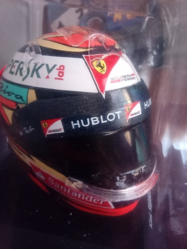 Casco Miniatura Ferrari F1 Kimi Raikkonen