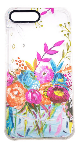 Funda Para iPhone Flores Mujer Antigolpes 6 7 8 X Xr 11 12