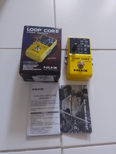 Pedal Nux Loop Core Para Guitarra Violão Baixo Teclado 