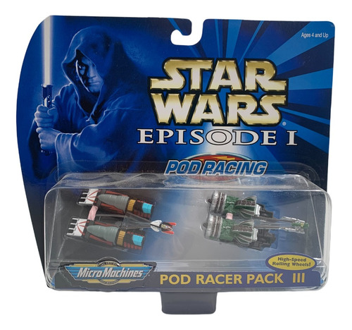 Starwars Micromachines Episode I Racer Pack Lll 1998 Galoob