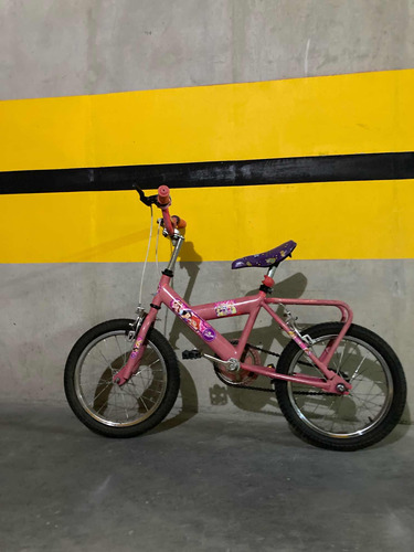 Bicicleta Rosada Para Niños