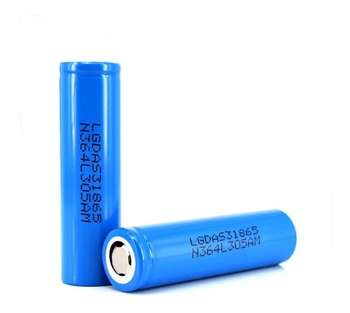 Batería 18650 Recargable LG 2200mah 3.7 - 4.2v Apta Soldar
