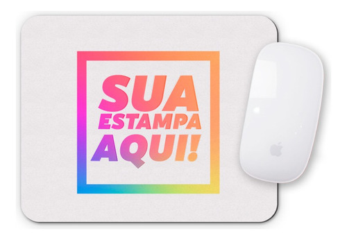 Mousepad Personalizado (3 Unid.) Com Sua Arte / Foto - 26x20