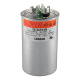 Huarew 55+5 Uf ± 6% 55/5 Mfd 370/440 Vca Cbb65 Condensador R