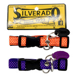 Paquete De 2 Collares Para Perro Grosor 2 Cm Silverado Color Variado Tamaño Del Collar 47 Cm