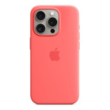 Funda Original Apple Roja Con Magsafe Para iPhone 15 Pro