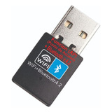 Adaptador Placa Red Usb Wifi 150mb 2.4ghz+ Bluetooth 4.2 New