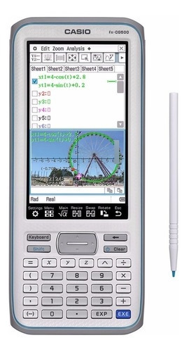 Calculadora Casio Pantalla Táctil Gráfica Stylus Fx-cg500