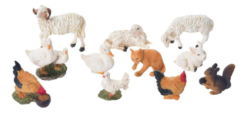 Juego De Animales 11pz 5cm  Santini