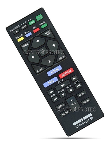 Control Remoto Para Todos Blu Ray Sony Sin Home Rmt-b126a