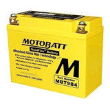 Bateria De Moto Agm Motobatt Mbt9b4 9ah Yamaha Mt 03 660cc