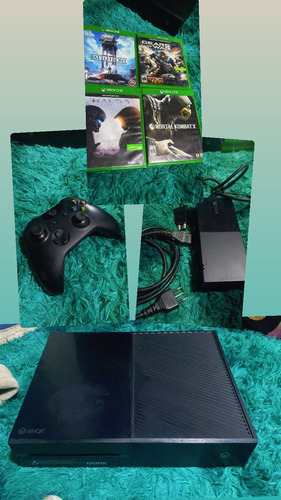 Microsoft Xbox One Color Negro