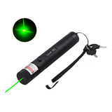 Caneta Laser Pointer Verde Potente Recarregavel Ultra Forte