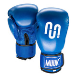 Guante De Box Muuk Cuero Azul