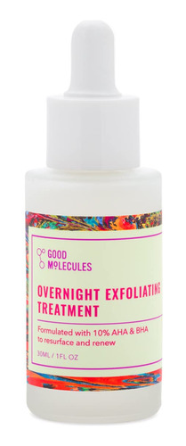 Good Molecules Tratamiento Exfoliante Nocturno 30ml/1oz - Ex